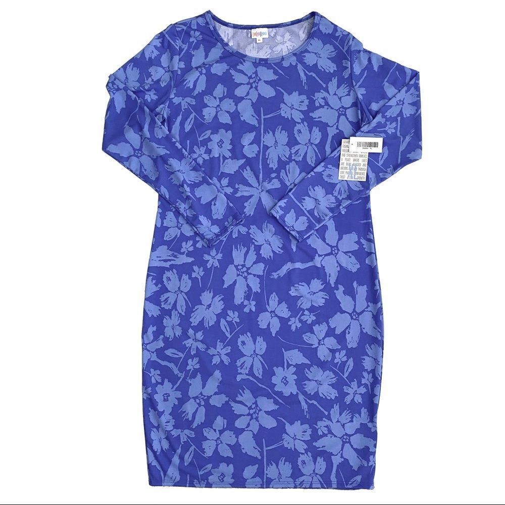 Lularoe Debbie Long Sleeve Sheath Dress - Size XL